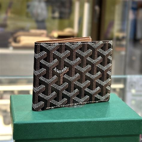 goyard grey wallet|Goyard men's wallet price.